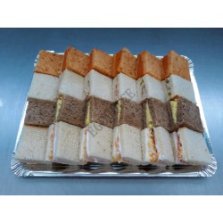 BANDEJA SANDWICHES MINIS 24 UNIDS